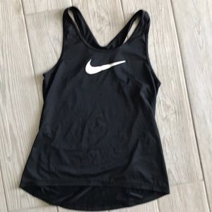 Black nike pro tank top